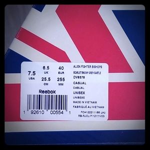 Reebok Limited Edition 2019 Bug Stompers Alien